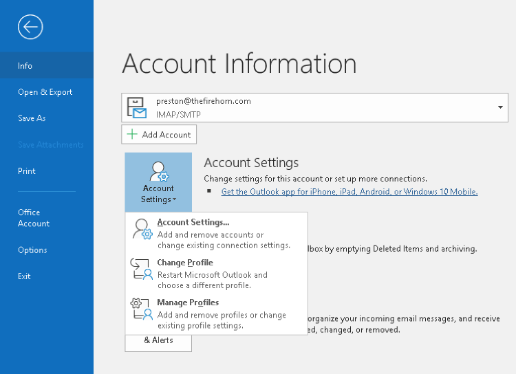 Microsoft Outlook Configuration Guide