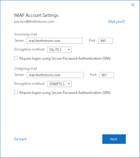 Microsoft Outlook Configuration Guide